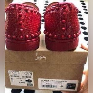 Christian Louboutin 
man shoes/size:44/11 //Python.Condition very new Authentic!
